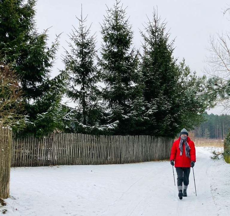 Nordic walking w gumofilcach